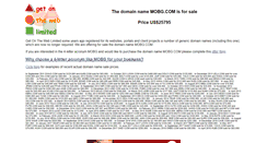 Desktop Screenshot of mobg.com